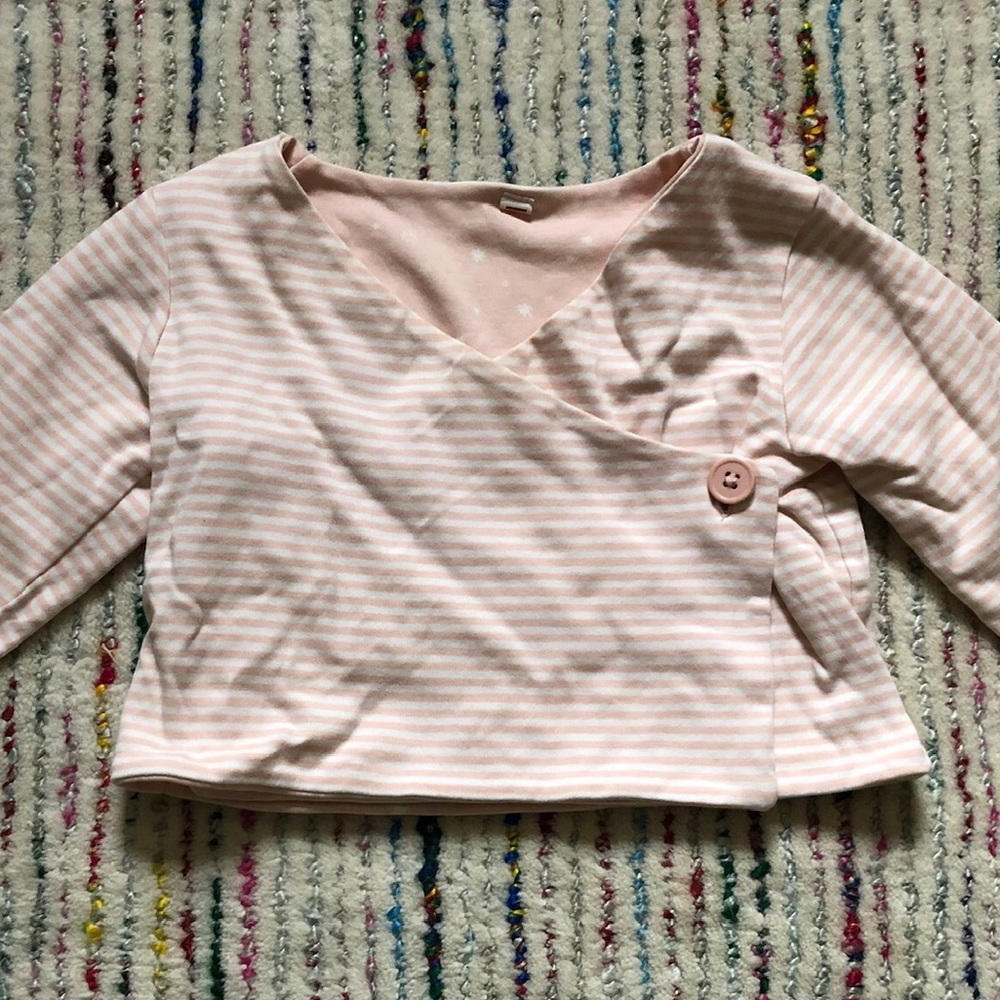 Reversible Hanna Andersson sweatshirt